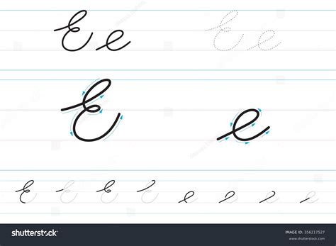 capital cursive e.